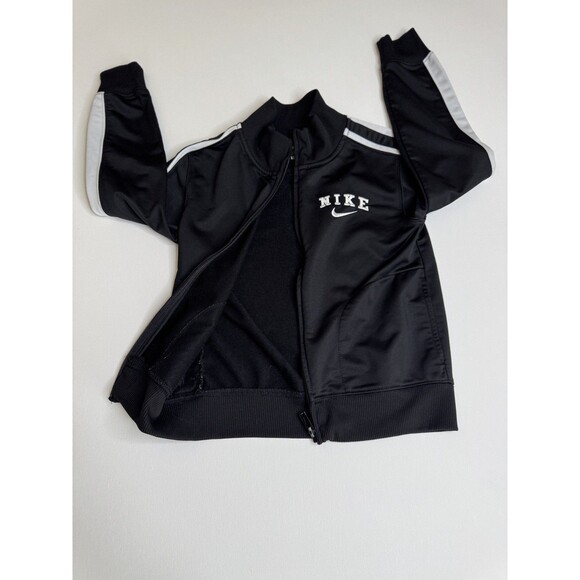 Nike Kids Track Jacket Boys Size 6 Full Zip Athletic Swoosh - Picture 5 of 6